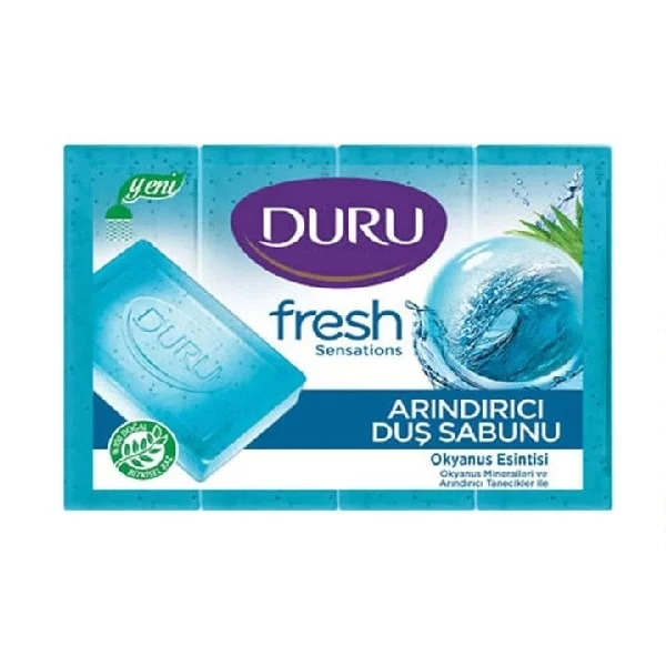 صابون حمام دورو اقیانوس بسته 4 عددی Duru Ocean Breeze